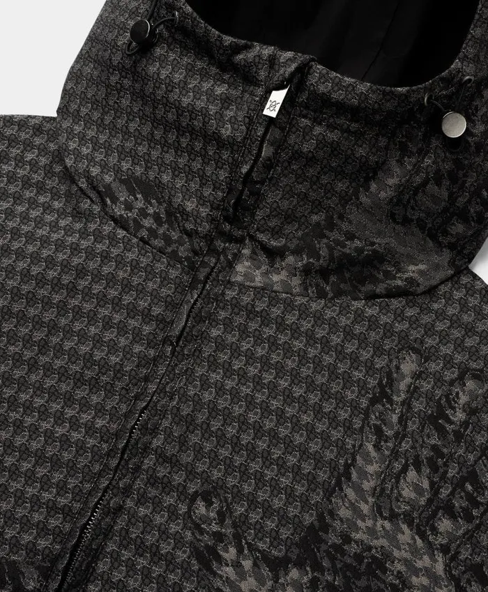 Men Obsidian Black Tariq Trapped Jacket Daily Paper Jackets Men Obsidian Black Tariq Trapped Jacket Daily Paper Jackets