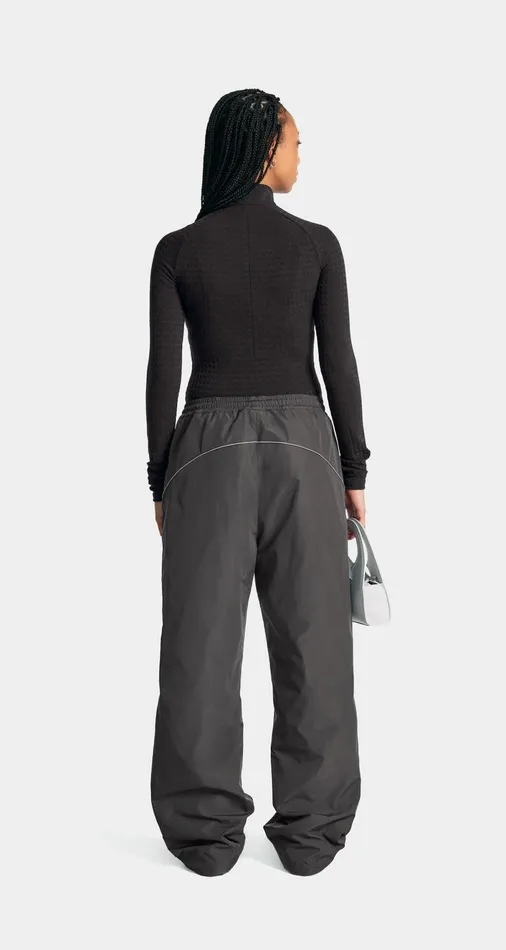 Men Obsidian Black Taye Logo Trackpants Daily Paper Pants Men Obsidian Black Taye Logo Trackpants Daily Paper Pants