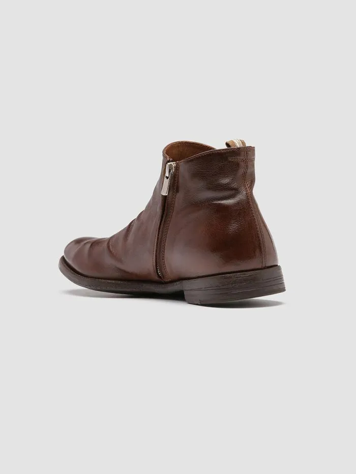 Men Officine Creative Footwear ARC 514 Brown Leather Boots