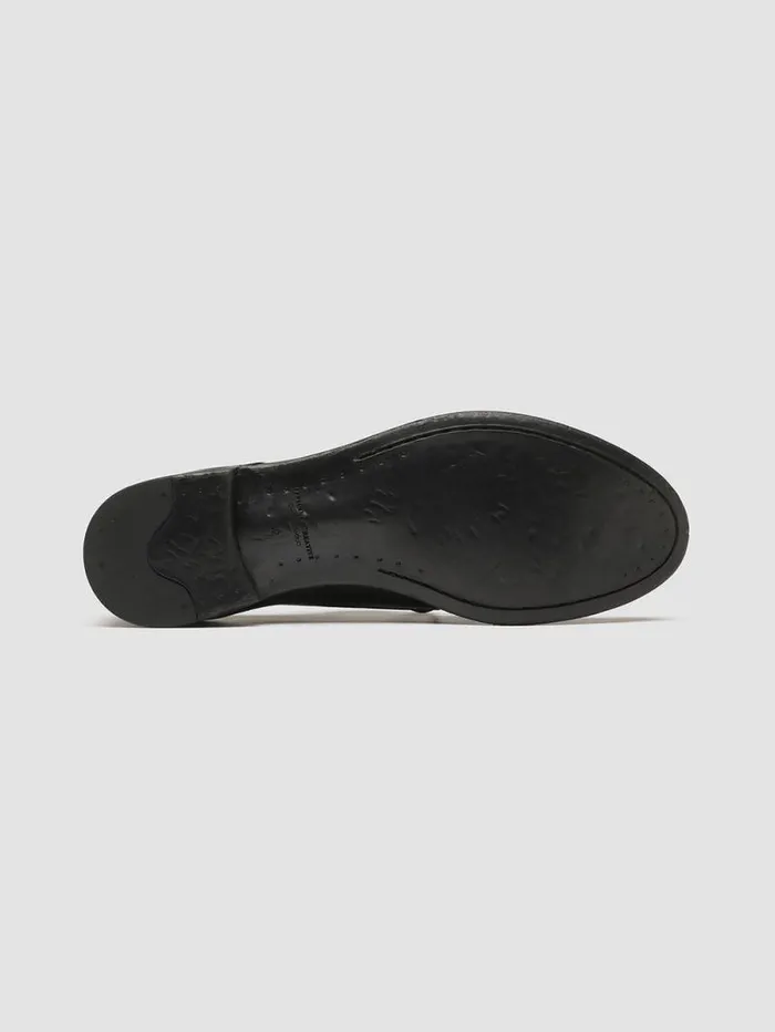 Men Officine Creative Footwear ARC 515 Black Leather Derby Shoes