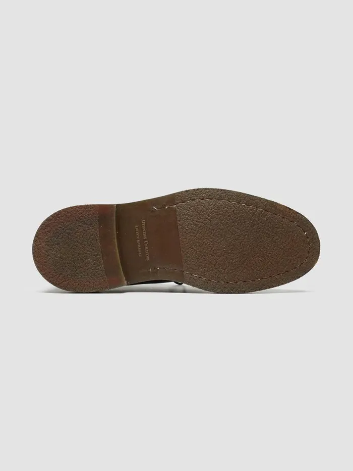 Men Officine Creative Footwear HOPKINS FLEXI 202 Brown Leather Chukka Boots Men Officine Creative Footwear HOPKINS FLEXI 202 Brown Leather Chukka Boots