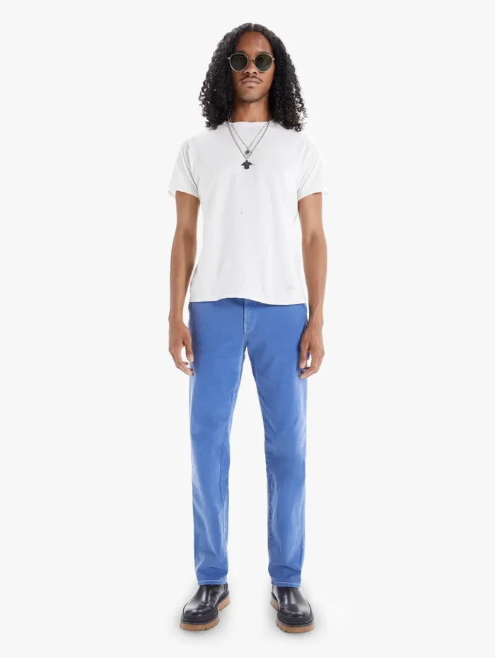 Men Pants Mother Denim The Duke Utility Dark Blue