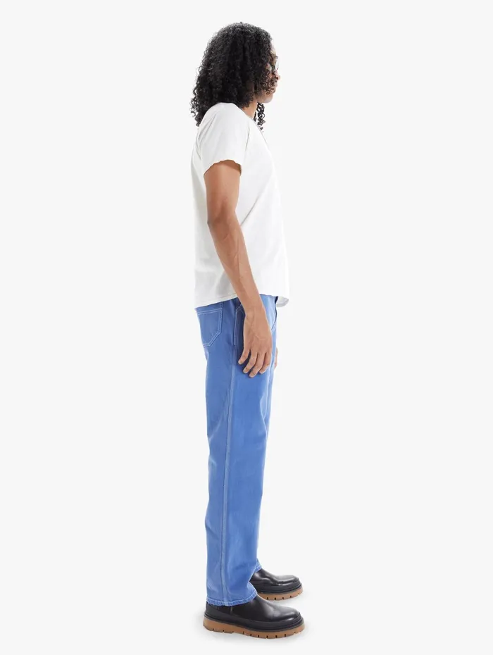 Men Pants Mother Denim The Duke Utility Dark Blue