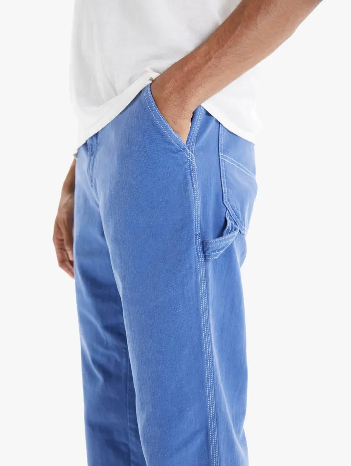 Men Pants Mother Denim The Duke Utility Dark Blue