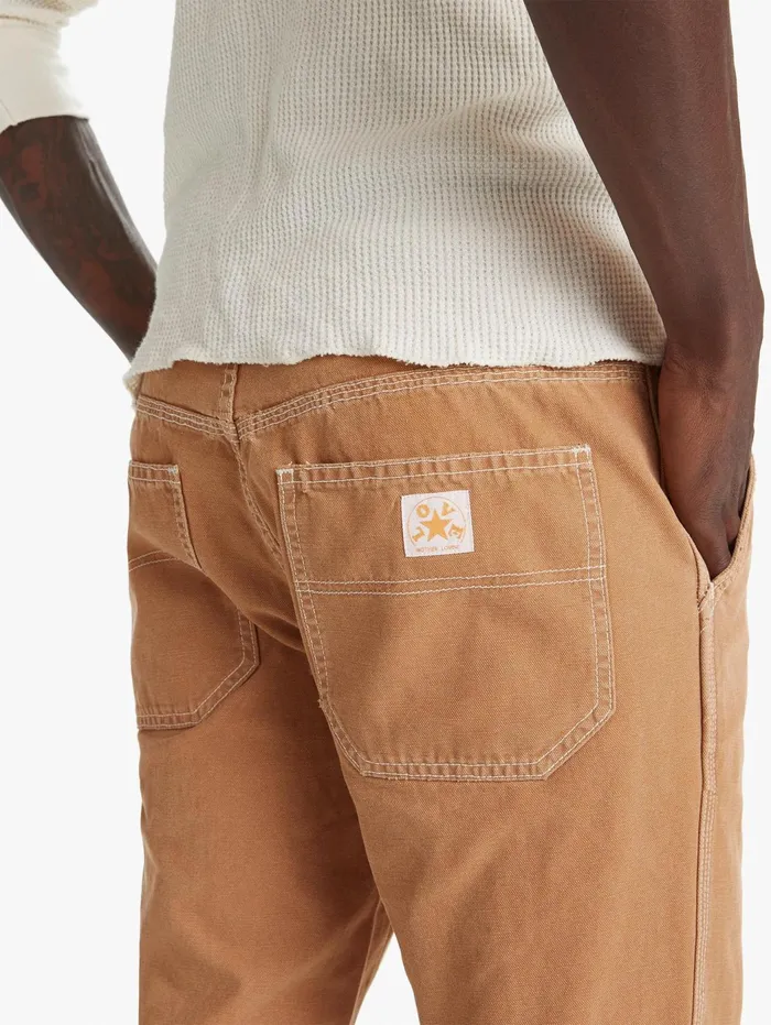 Men Pants Mother Denim The Duke Utility Pant Caramel