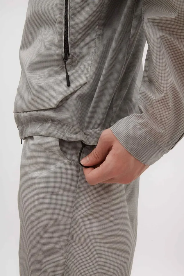 Men Pasmo Hooded Windbreaker Jacket Lucid White Norse Projects Outerwear