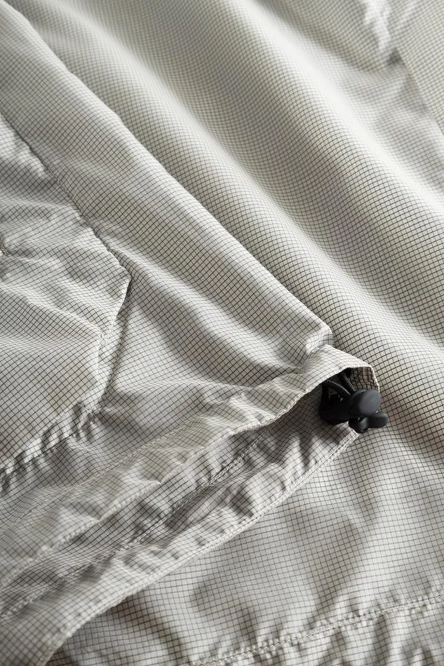 Men Pasmo Hooded Windbreaker Jacket Lucid White Norse Projects Outerwear