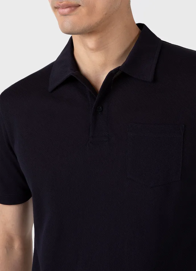 Men Polo Shirts ussunspel Riviera Polo Shirt Midnight Navy Men Polo Shirts ussunspel Riviera Polo Shirt Midnight Navy