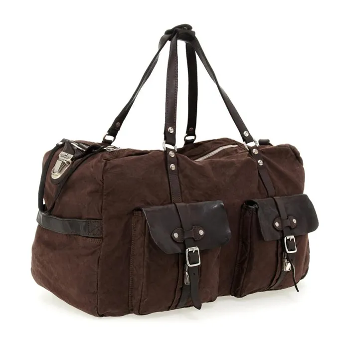 Men Saturno Brown Campomaggi Travel Bags Men Saturno Brown Campomaggi Travel Bags