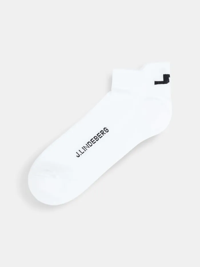 Men Short Golf Sock White JLindeberg Socks