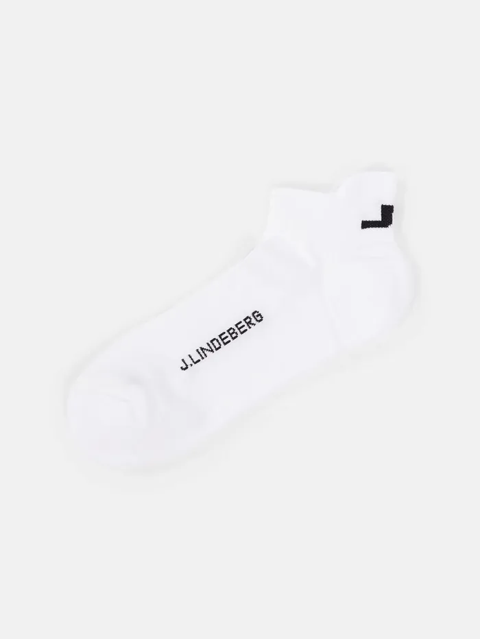 Men Short Golf Sock White JLindeberg Socks