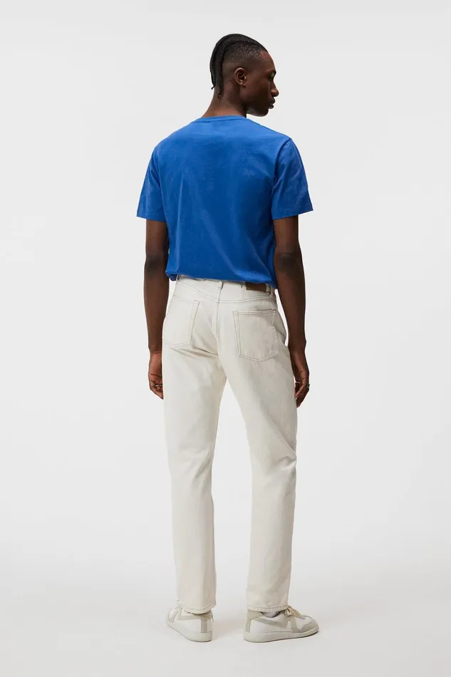 Men Sid Basic Cotton Tee Blue Quartz JLindeberg Tshirts Men Sid Basic Cotton Tee Blue Quartz JLindeberg Tshirts
