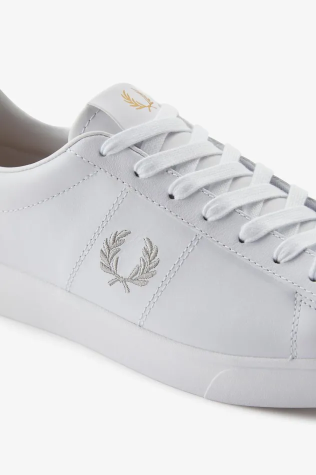 Men Spencer White Fred Perry Shoes