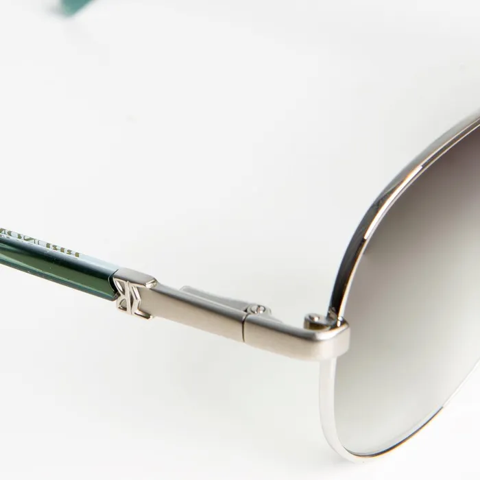 Men Sunglasses Bruno Magli Costa Aviator Sunglasses 8211 Silver