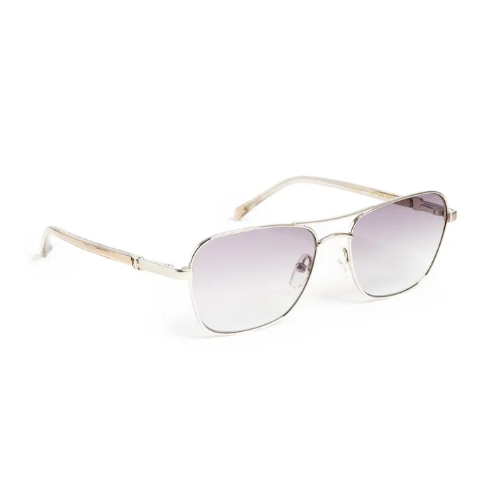Men Sunglasses Bruno Magli Playa Aviator Sunglasses 8211 Silver
