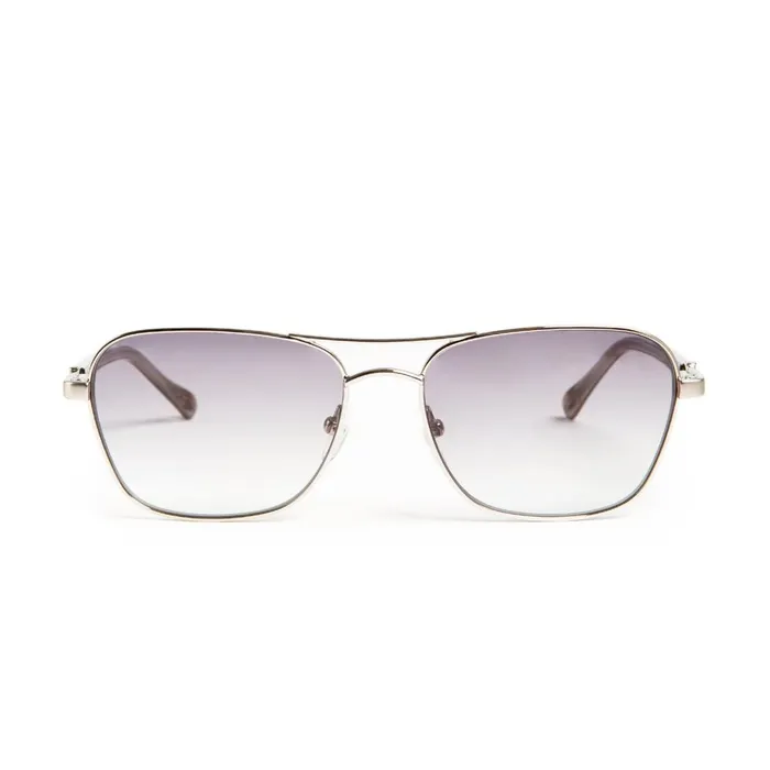 Men Sunglasses Bruno Magli Playa Aviator Sunglasses 8211 Silver