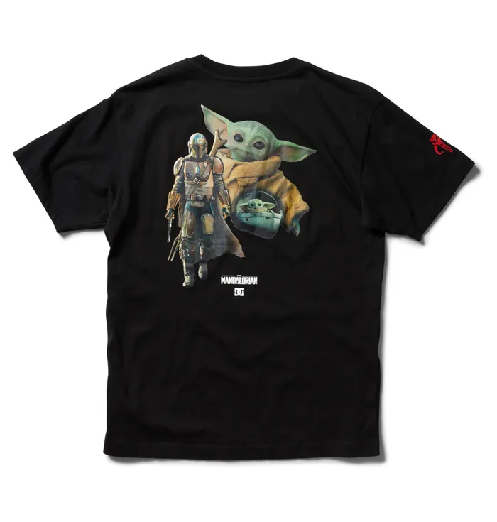 Men TShirts DC Shoes Star Wars DC Mando Glamour Shot TShirt black