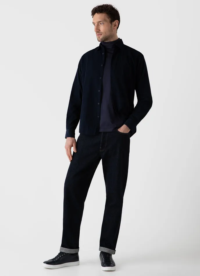 Men Tshirts ussunspel Long Sleeve Roll Neck Tshirt Navy Men Tshirts ussunspel Long Sleeve Roll Neck Tshirt Navy