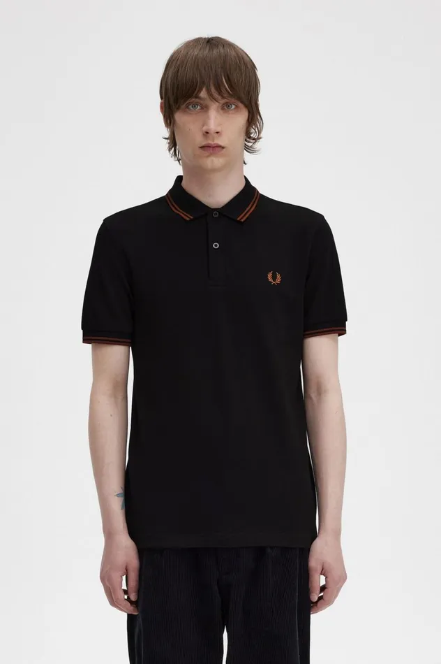 Men The ShirtM3600 Blackwhisky Brown Fred Perry Polo Shirts