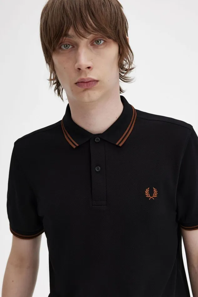 Men The ShirtM3600 Blackwhisky Brown Fred Perry Polo Shirts