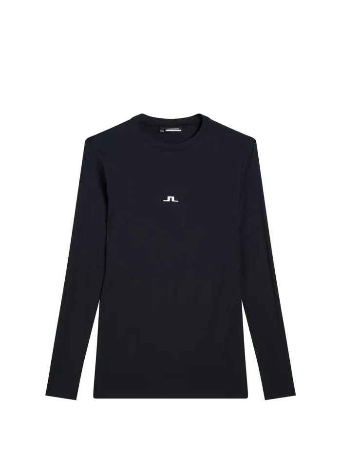 Men Thor Long Sleeve Black JLindeberg Base and Mid Layers Men Thor Long Sleeve Black JLindeberg Base and Mid Layers