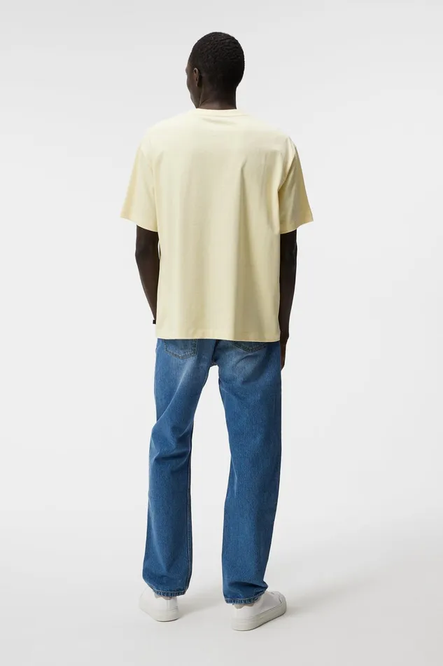 Men Tjorn Boxy Heavyweight Tshirt Pear Sorbet JLindeberg Tshirts Men Tjorn Boxy Heavyweight Tshirt Pear Sorbet JLindeberg Tshirts