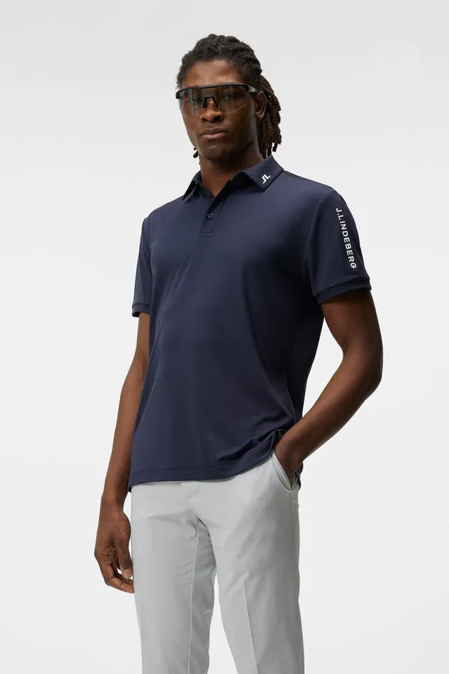 Men Tour Regular Fit Polo JL Navy JLindeberg Polo Shirts