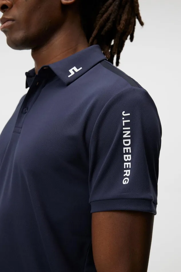 Men Tour Regular Fit Polo JL Navy JLindeberg Polo Shirts