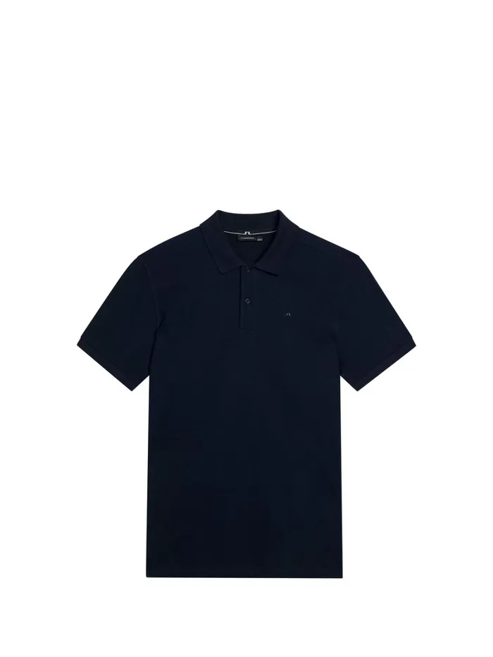 Men Troy Pique Polo Shirt JL Navy JLindeberg Polo Shirts Men Troy Pique Polo Shirt JL Navy JLindeberg Polo Shirts