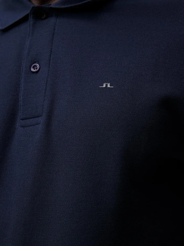 Men Troy Pique Polo Shirt JL Navy JLindeberg Polo Shirts Men Troy Pique Polo Shirt JL Navy JLindeberg Polo Shirts
