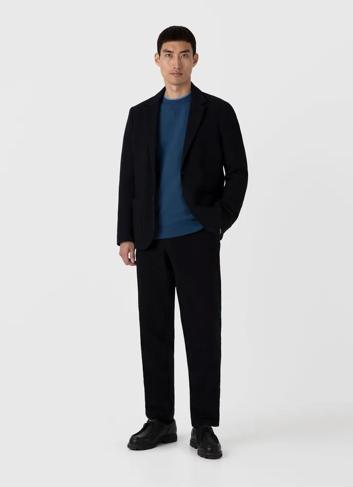 Men ussunspel Loopback Sweatshirt Naval Blue Sweatshirts and Sweatpants Men ussunspel Loopback Sweatshirt Naval Blue Sweatshirts and Sweatpants