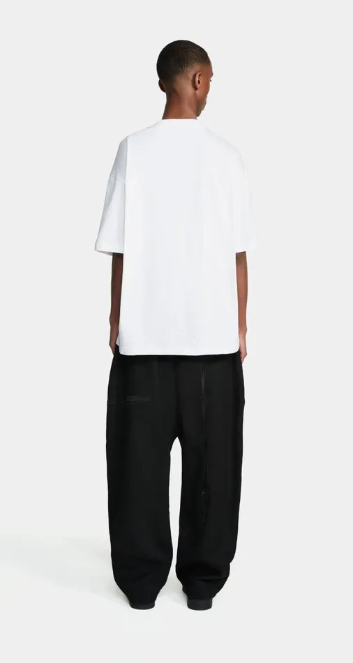 Men White Oversized Rashad TShirt Daily Paper TShirts Men White Oversized Rashad TShirt Daily Paper TShirts