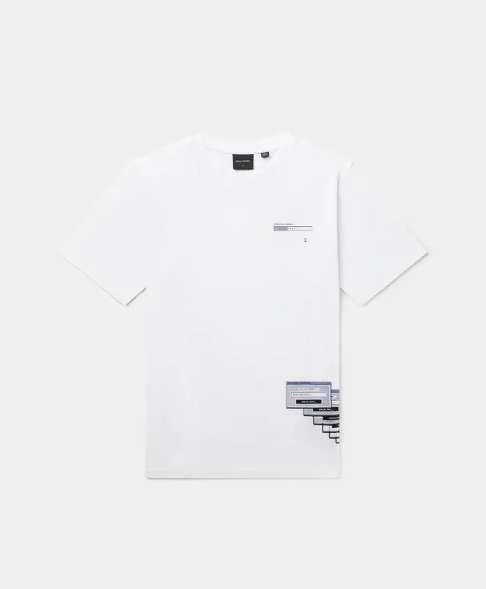 Men White Pop Up TShirt Daily Paper TShirts