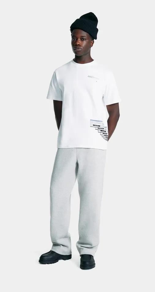 Men White Pop Up TShirt Daily Paper TShirts Men White Pop Up TShirt Daily Paper TShirts