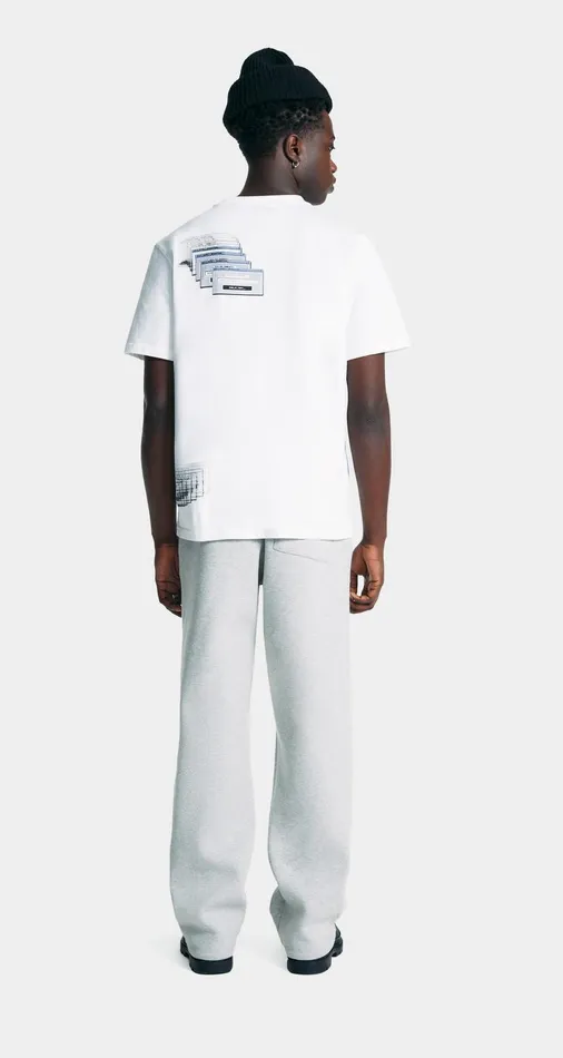 Men White Pop Up TShirt Daily Paper TShirts Men White Pop Up TShirt Daily Paper TShirts