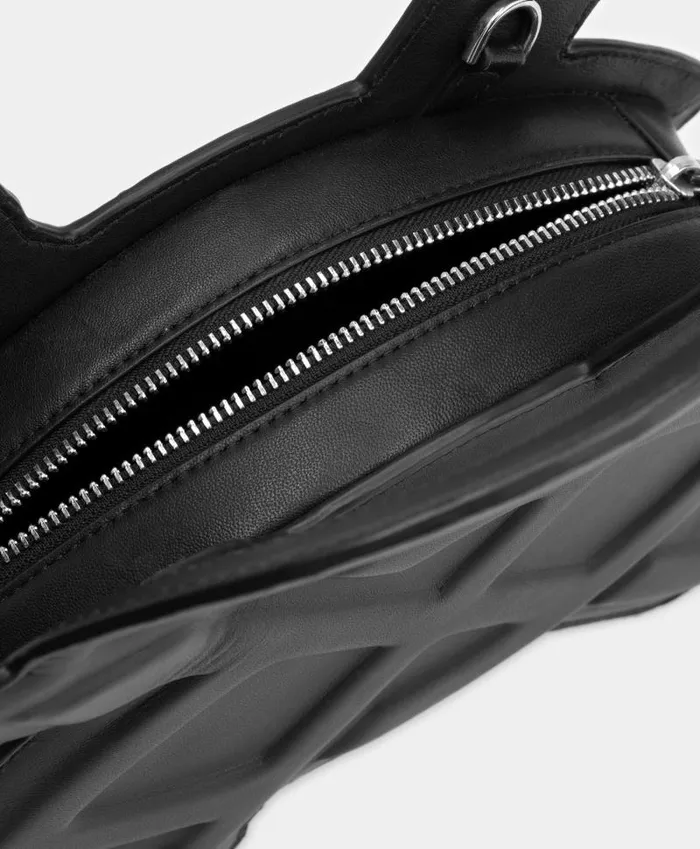 MenWomen Black Cimbia Shield Bag Daily Paper Bags MenWomen Black Cimbia Shield Bag Daily Paper Bags
