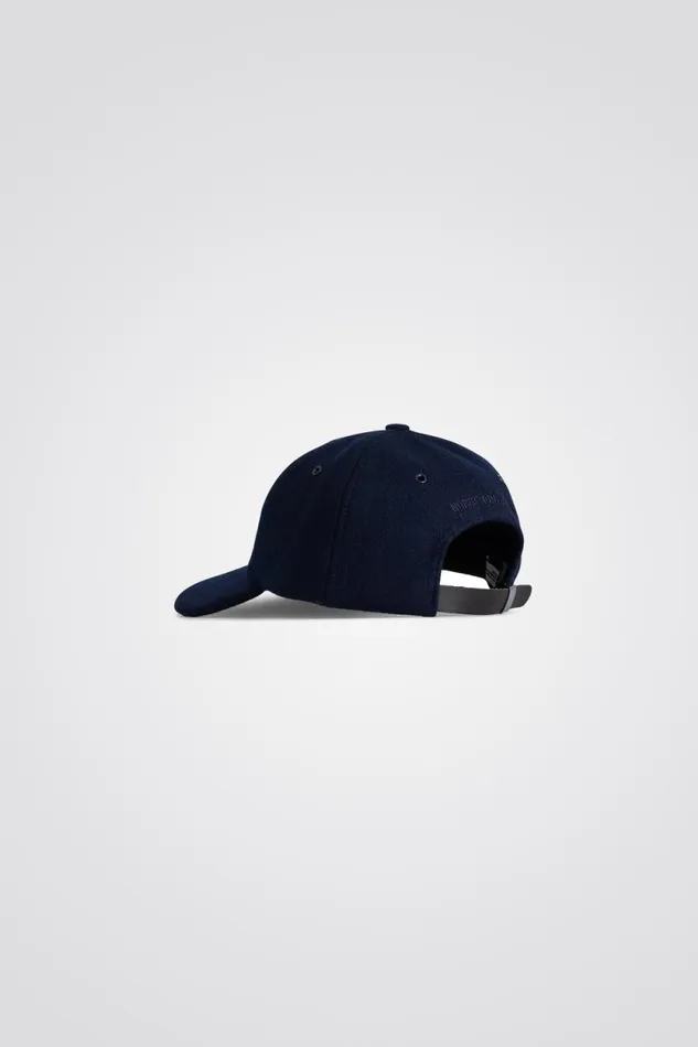 Men Wool Sports Cap Dark Navy Norse Projects Caps