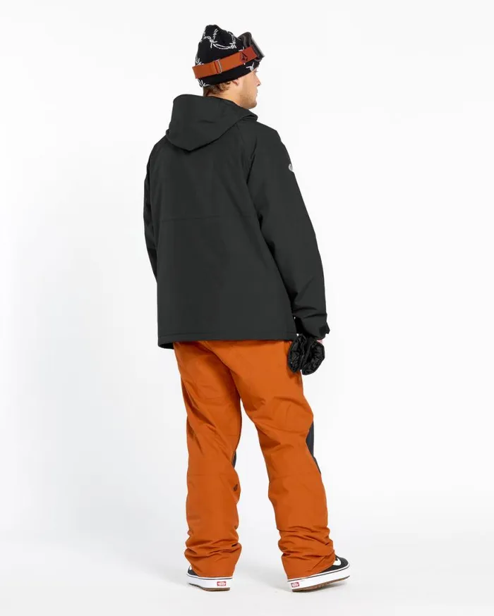 Mens 2836 Insulated Jacket 8211 Black Mens Volcom Jackets