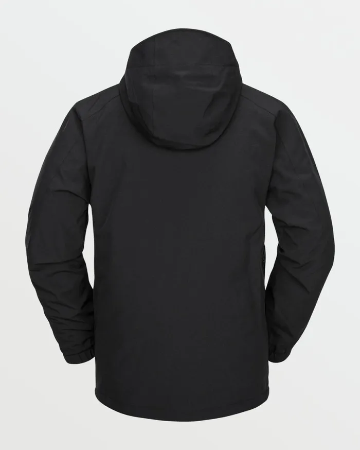 Mens Brighton Full Zip Jacket 8211 Black Mens Volcom Jackets