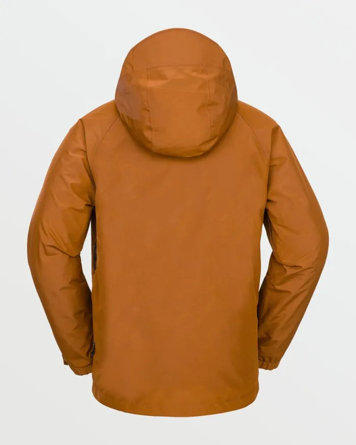 Mens Dua GoreTex Jacket 8211 Caramel Mens Volcom Jackets