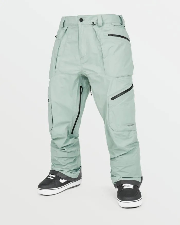 Mens Guch Stretch Gore Pants 8211 Agave Mens Volcom Pants