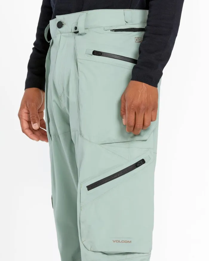 Mens Guch Stretch Gore Pants 8211 Agave Mens Volcom Pants