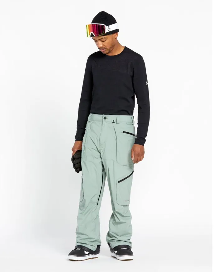 Mens Guch Stretch Gore Pants 8211 Agave Mens Volcom Pants