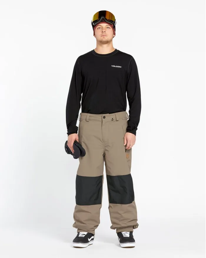 Mens Longo GoreTex Pants 8211 Chestnut Brown Mens Volcom Pants