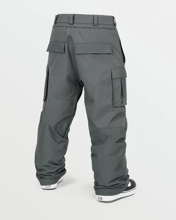 Mens Nwrk Baggy Pants 8211 Charcoal Mens Volcom Pants