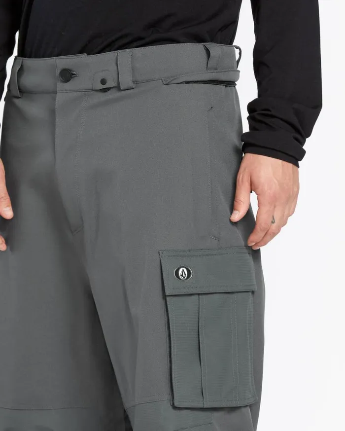 Mens Nwrk Baggy Pants 8211 Charcoal Mens Volcom Pants