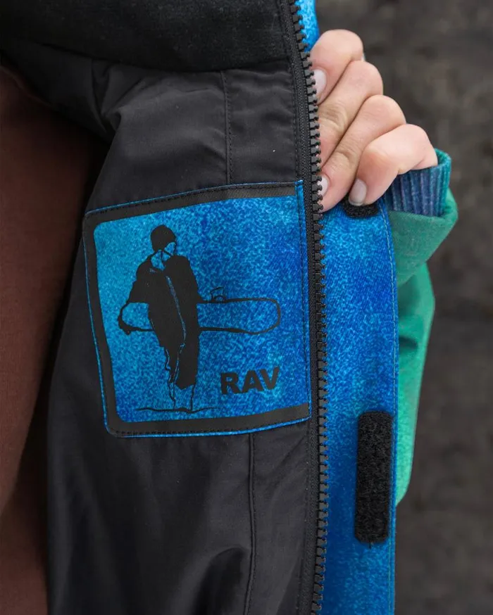 Mens Ravraah Jacket 8211 Celestial Blue Mens Volcom Jackets