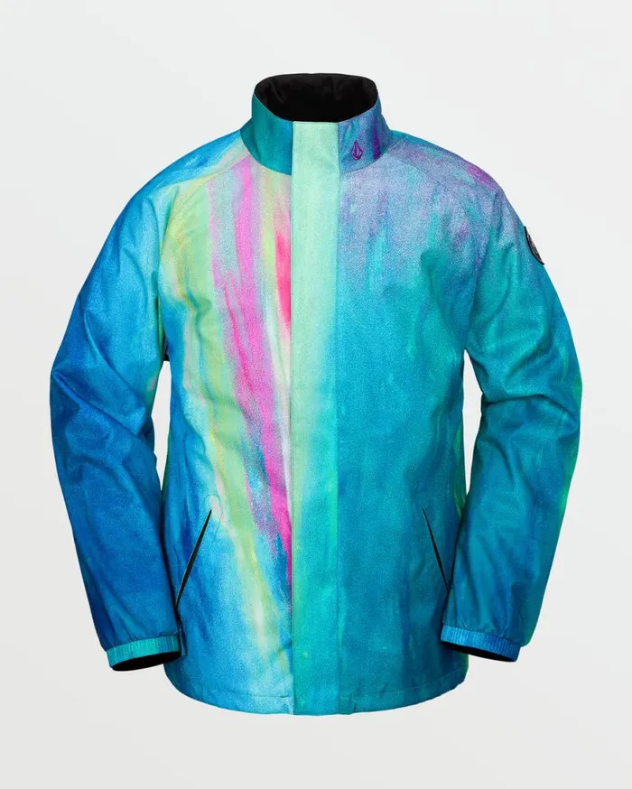 Mens Ravraah Jacket 8211 Celestial Blue Mens Volcom Jackets