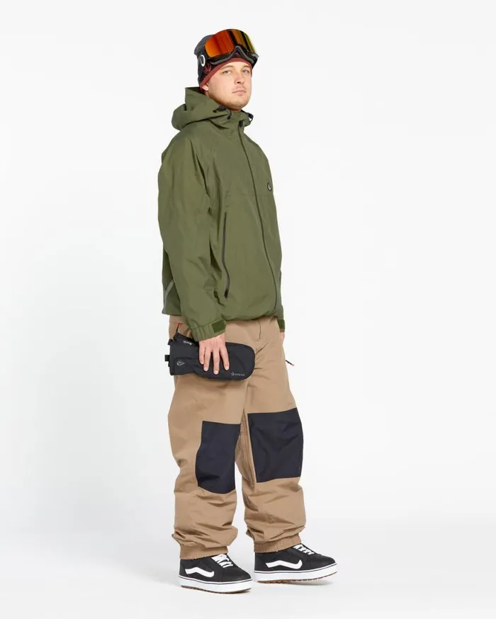 Mens Side Hit Shell Jacket 8211 Ivy Mens Volcom Jackets
