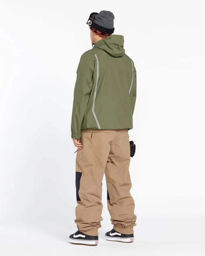 Mens Side Hit Shell Jacket 8211 Ivy Mens Volcom Jackets